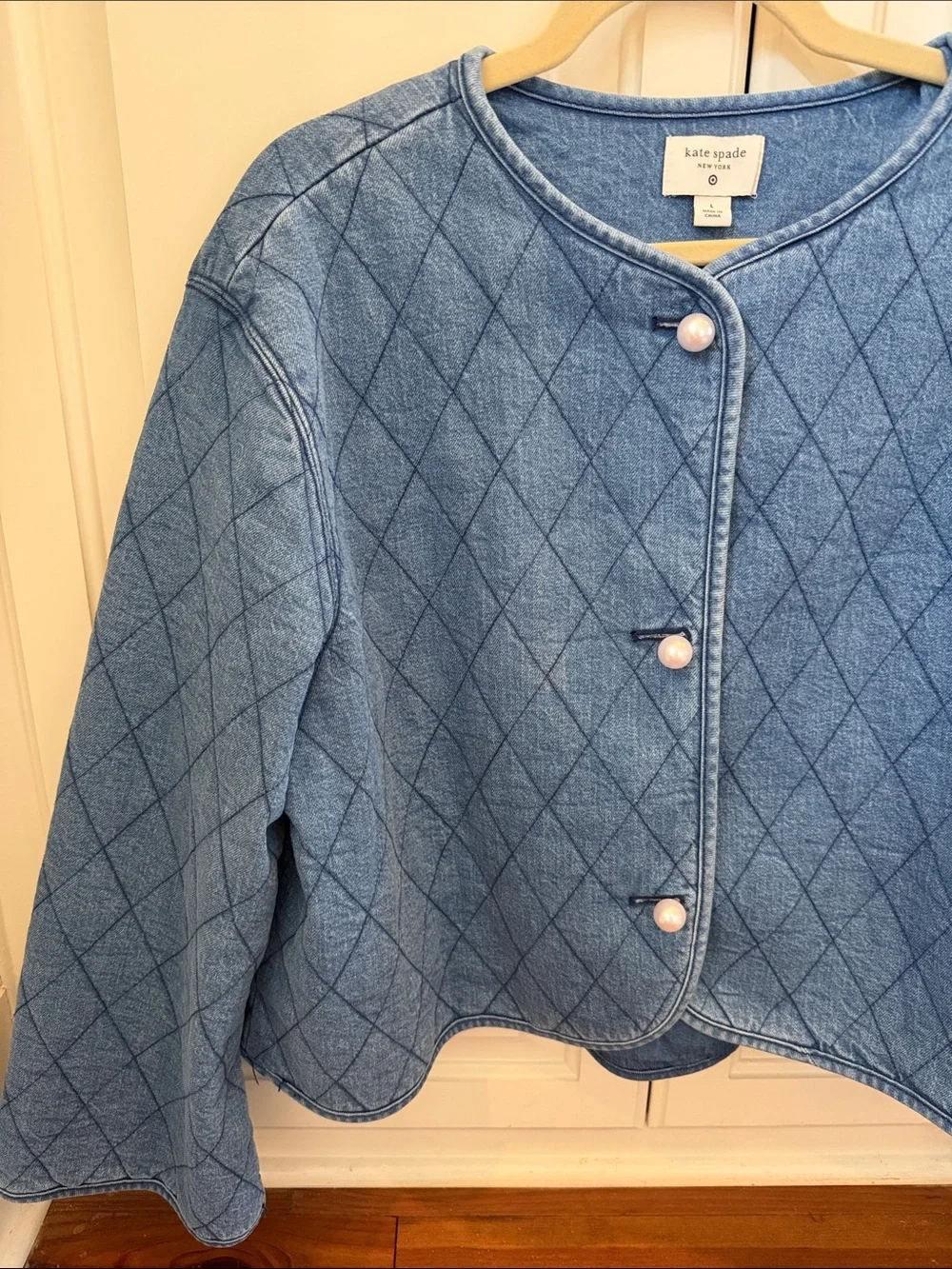 kate spade quilted short